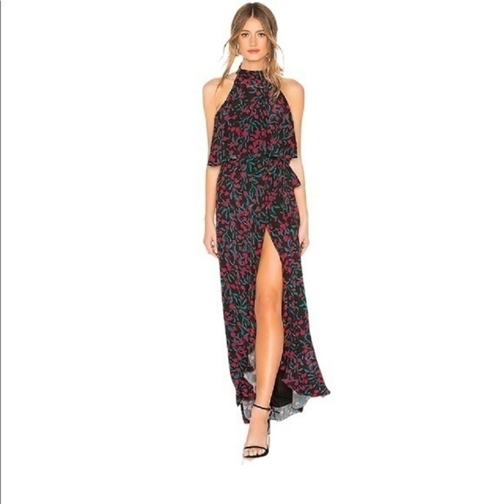 Lovers and Friends Golden Ray Maxi Dress size Small